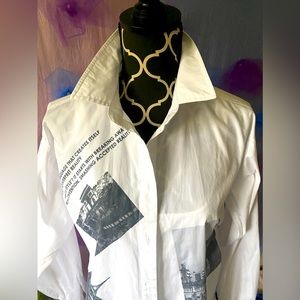Karl Lagerfeld limited edition button up shirt size XS